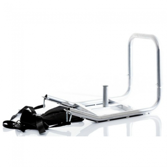 Muscle Power Power Sled Grijs Inclusief Harnas MP1093 MP1093